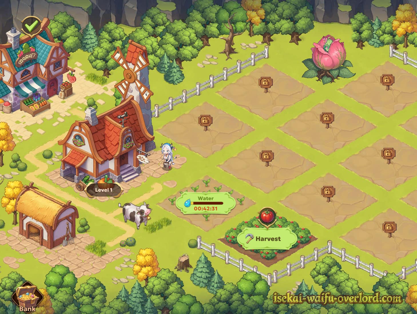 Mini-jeu de la ferme